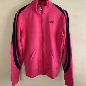 Nike- Womens Pink Jacket - Large